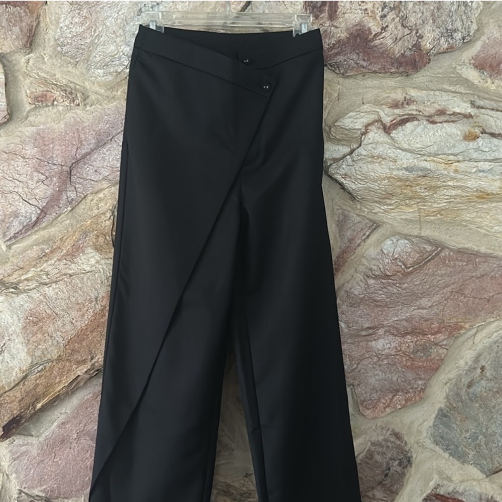 Commense Solid Asymmetrical Straight Leg Pants Se… - image 6